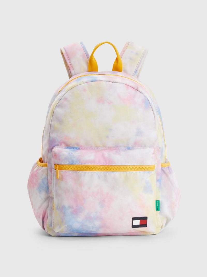 Lány Tommy Hilfiger Tie-Dye Backpack Táska Színes | HU 2032ZUT